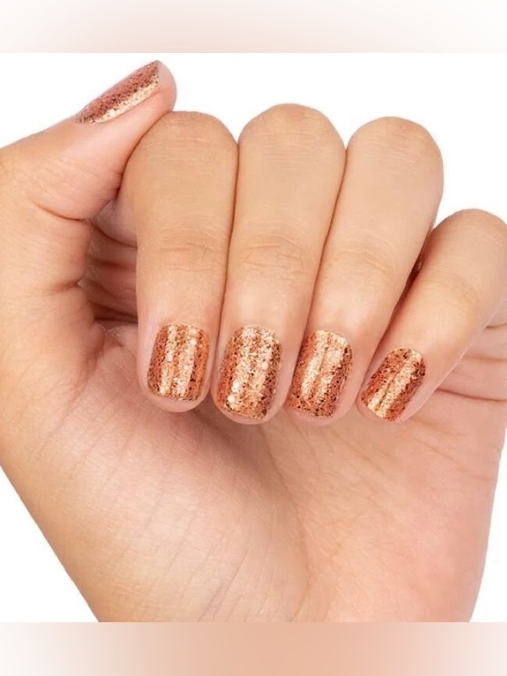 Color Street Cinnamon Swirl 100% Pure Nail Polish *RETIRED* Toffee Sparkle